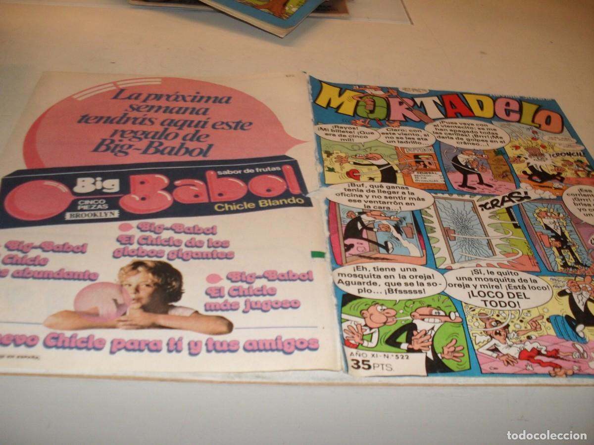 Tebeos: MORTADELO N&ordm; 522,SOLO LAS CUBIERTAS.DE 645,BRUGUERA,1970