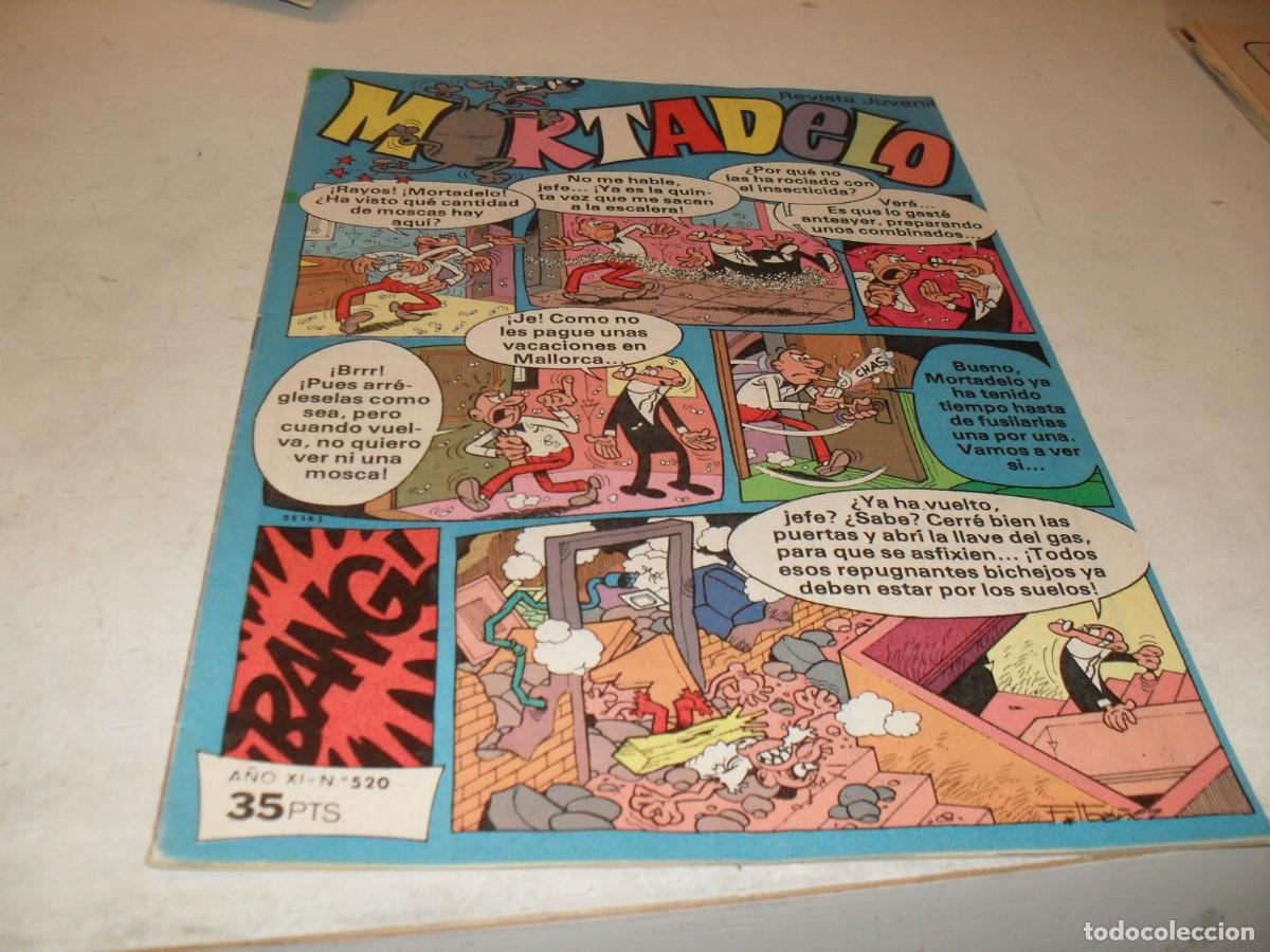 Tebeos: MORTADELO N&ordm; 520,CON SIR TIM O'THEO:EL DISFRAZ.DE 645,BRUGUERA,1970