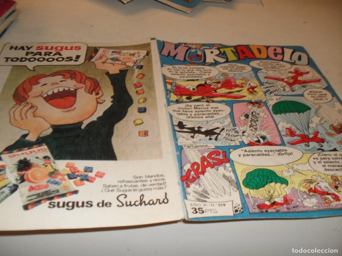 Tebeos: MORTADELO N&ordm; 519,SOLO LAS CUBIERTAS.DE 645,BRUGUERA,1970