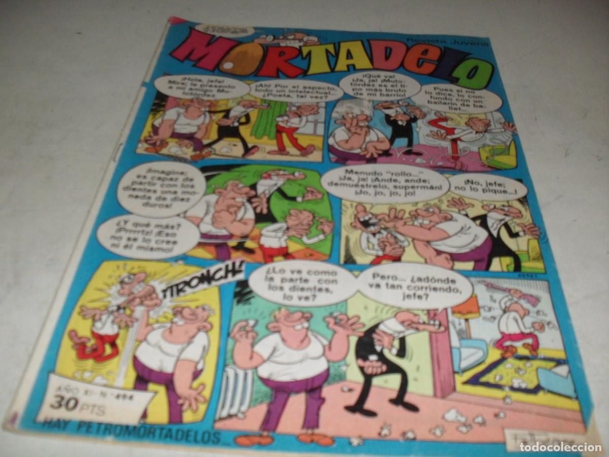 Tebeos: MORTADELO N&ordm;494,SIN LOS PETROMORTADELOS,CON EL IMPERIO DE TRIGAN.DE 645,BRUGUERA,1970