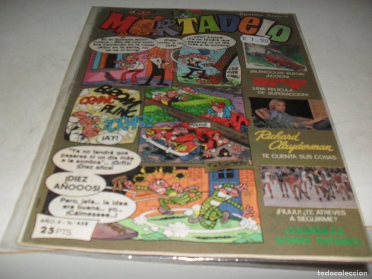 Tebeos: MORTADELO N&ordm; 458,CON ENTREVISTA A RICHARD CLAYDERMAN.DE 645,BRUGUERA,1970