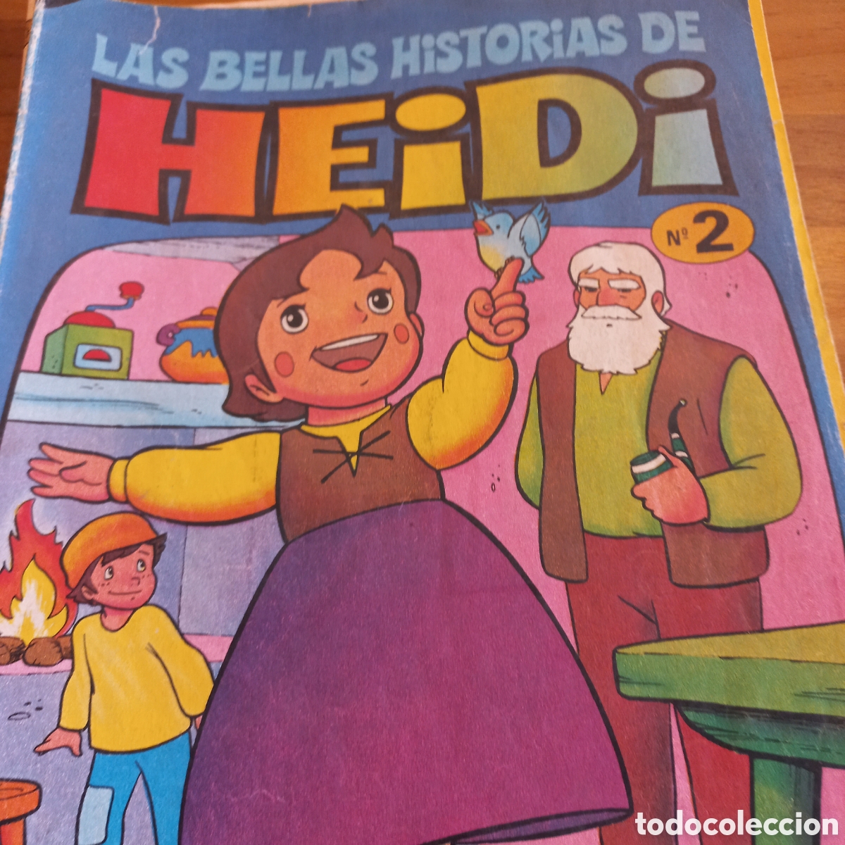 Tebeos: LAS BELLAS HISTORIAS DE HEIDI.. 20 N&Uacute;MEROS DE LA SERIE DE DIBUJOS DE LOS A&Ntilde;OS 70. BRUGUERA