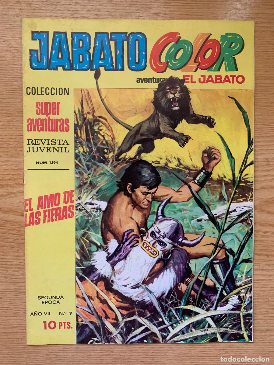 Tebeos: Jabato Color n&ordm; 7 / Superaventuras 1194 - Segunda &Eacute;poca - D4 Excelente Estado