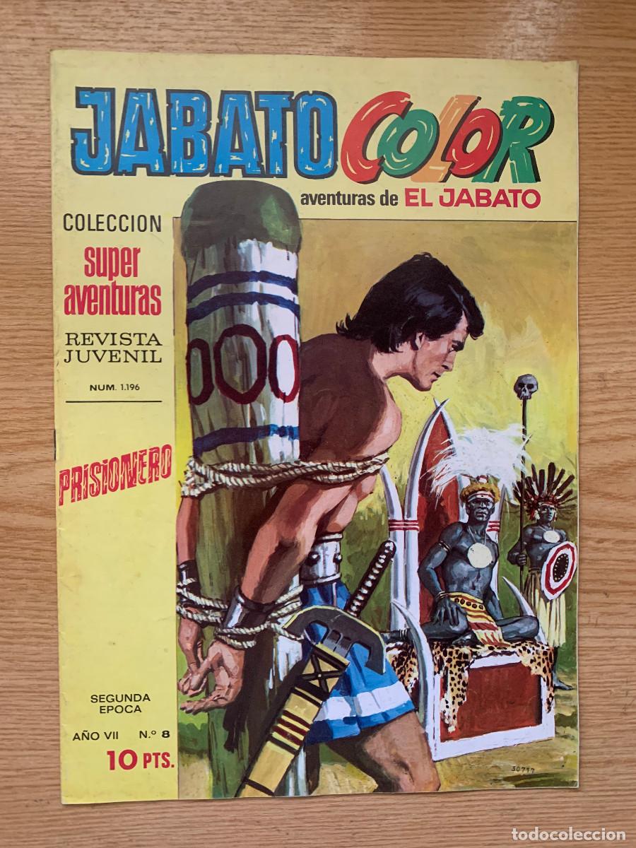 Tebeos: Jabato Color n&ordm; 8 / Superaventuras 1196 - Segunda &Eacute;poca - D4 Excelente Estado