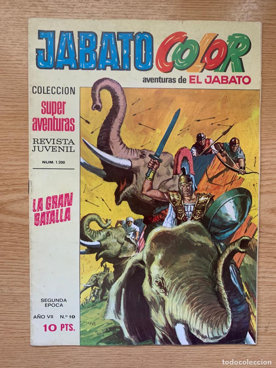 Tebeos: Jabato Color n&ordm; 10 / Superaventuras 1200 - Segunda &Eacute;poca - D4 Excelente Estado