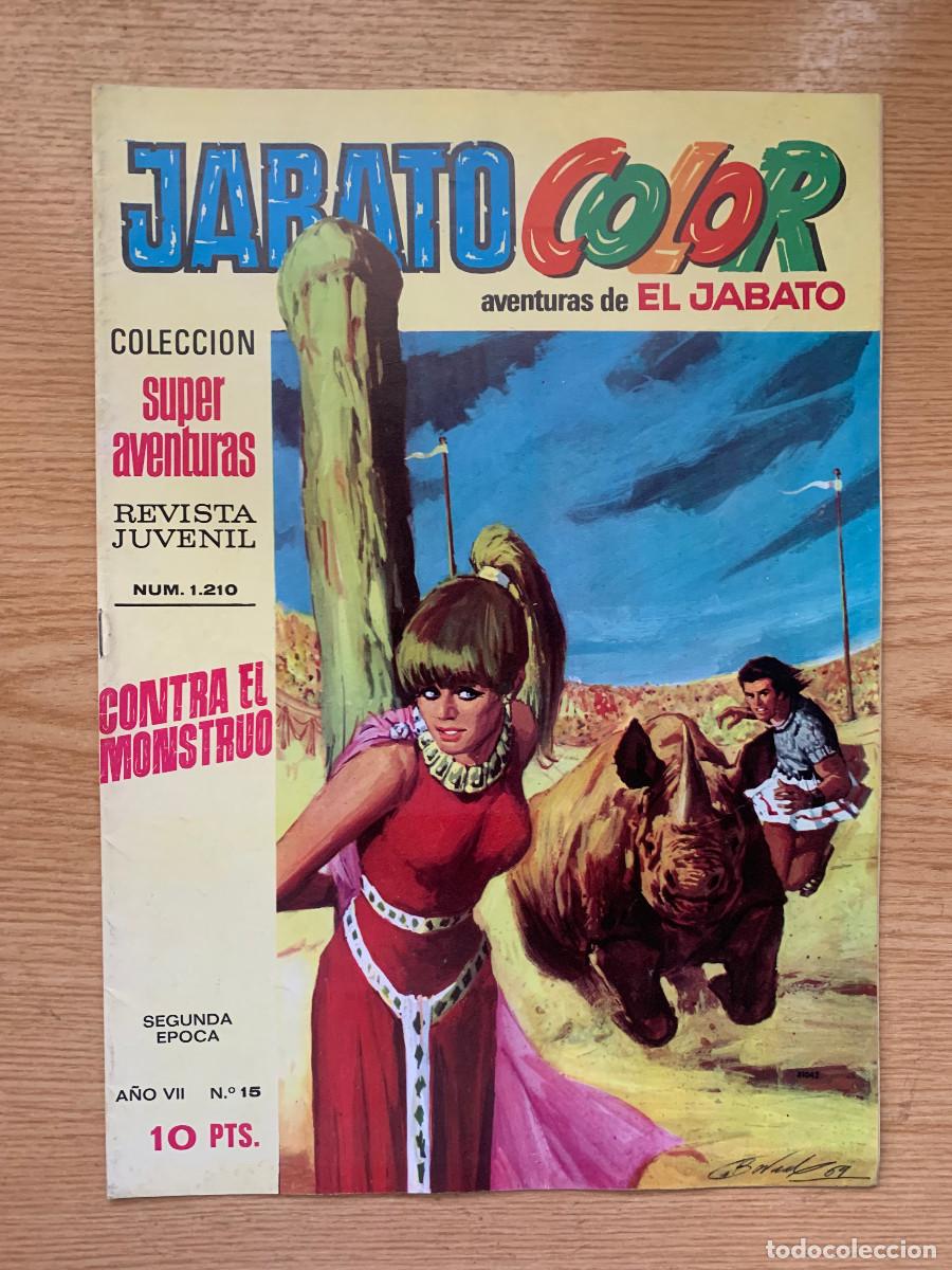 Tebeos: Jabato Color n&ordm; 15 / Superaventuras 1210 - Segunda &Eacute;poca - D4 Excelente Estado
