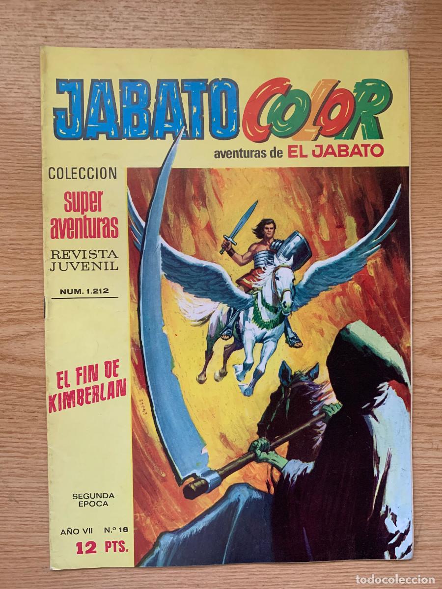 Tebeos: Jabato Color n&ordm; 16 / Superaventuras 1212 - Segunda &Eacute;poca - D4 Excelente Estado