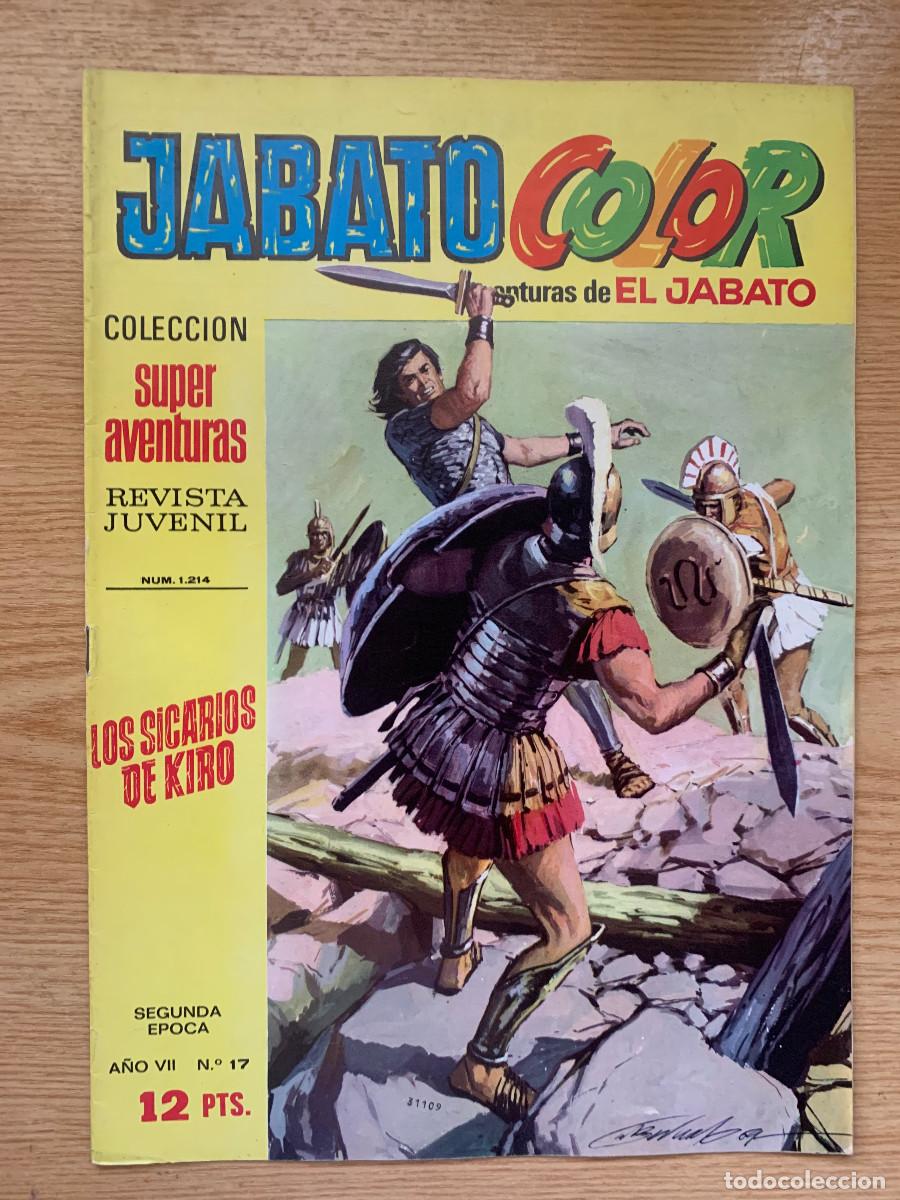 Tebeos: Jabato Color n&ordm; 17 / Superaventuras 1214 - Segunda &Eacute;poca - D4 Excelente Estado