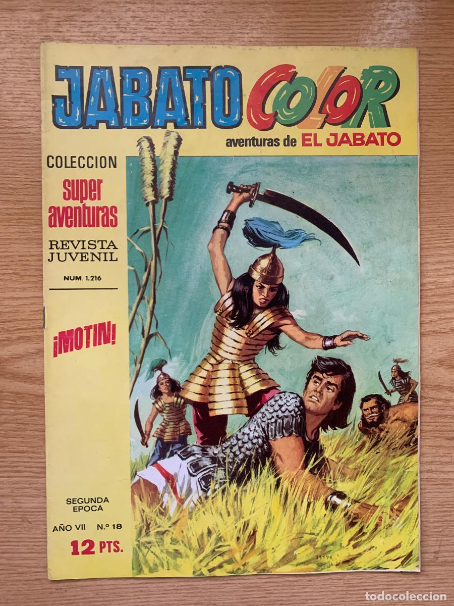 Tebeos: Jabato Color n&ordm; 18 / Superaventuras 1216 - Segunda &Eacute;poca - D4 Excelente Estado