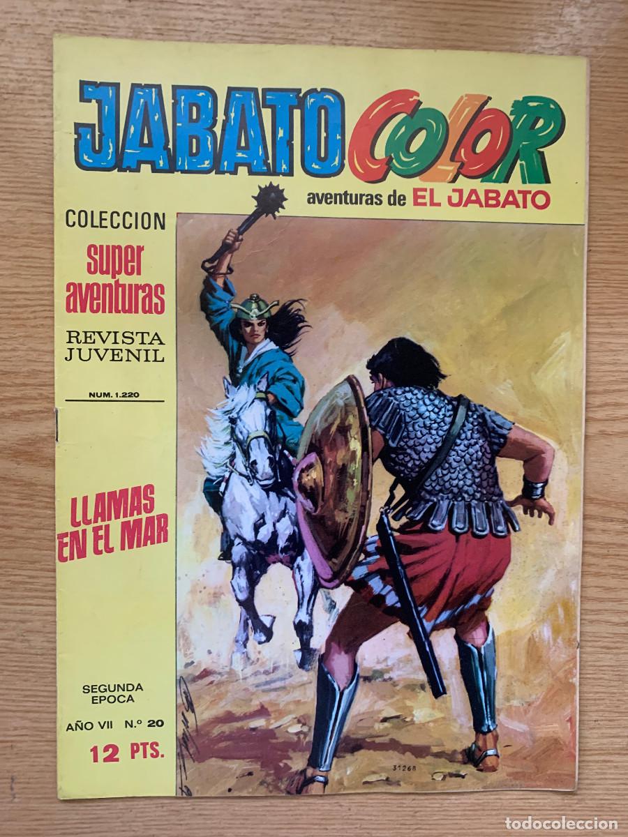 Tebeos: Jabato Color n&ordm; 20 / Superaventuras 1220 - Segunda &Eacute;poca - D4 Excelente Estado