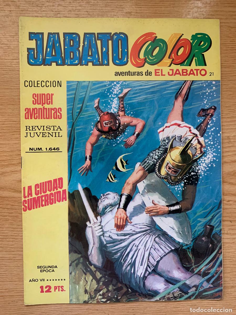 Tebeos: Jabato Color n&ordm; 21 / Superaventuras 1646 - Segunda &Eacute;poca - D4 Excelente Estado