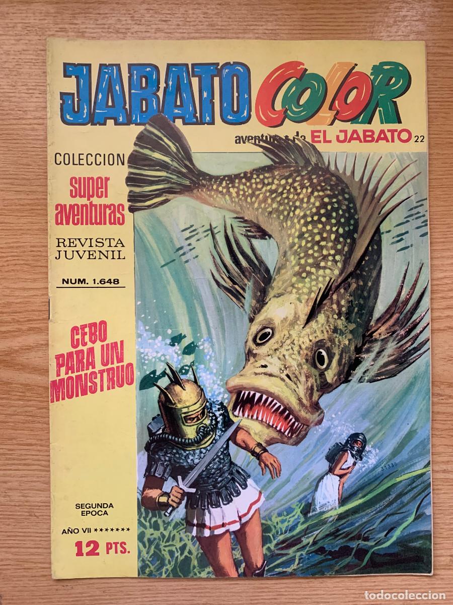 Tebeos: Jabato Color n&ordm; 22 / Superaventuras 1648 - Segunda &Eacute;poca - D4 Excelente Estado