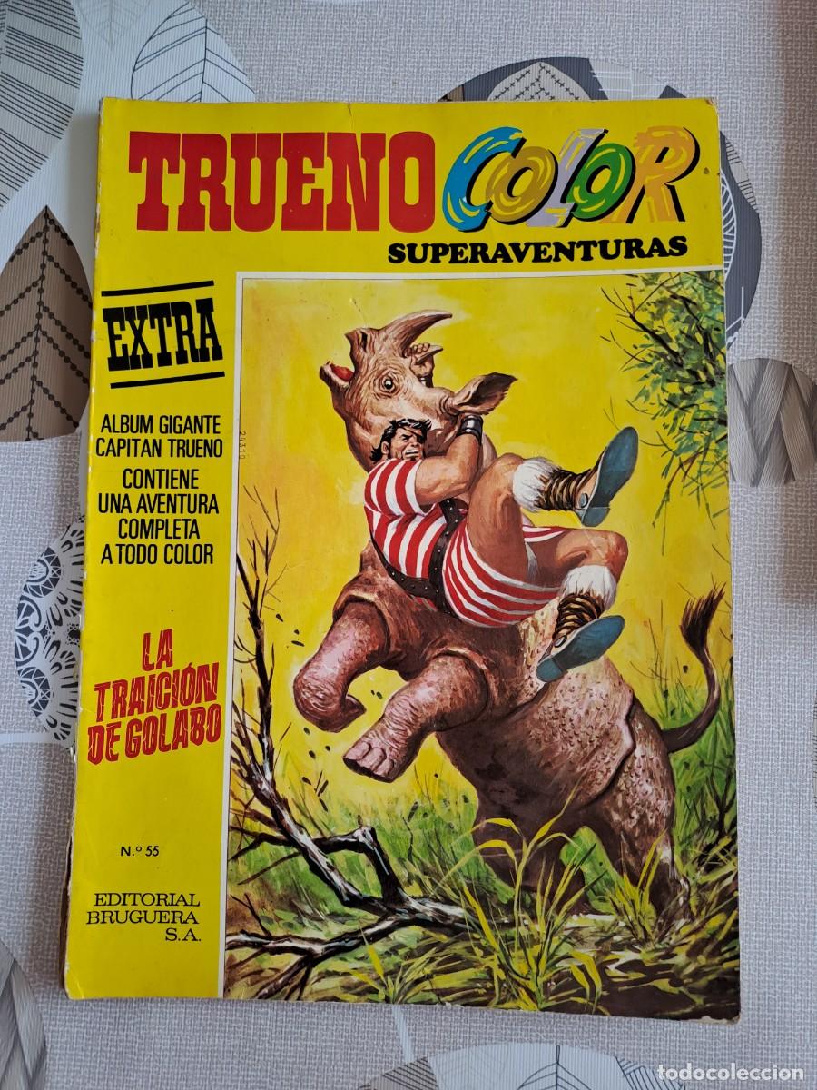 Tebeos: Trueno color extra 55, la traici&oacute;n de Golabo, Bruguera