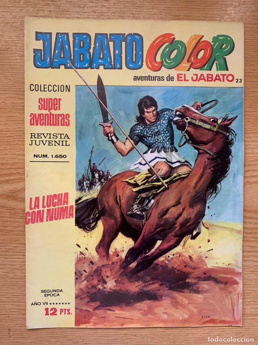 Tebeos: Jabato Color n&ordm; 23 / Superaventuras 1650 - Segunda &Eacute;poca - D4 Excelente Estado