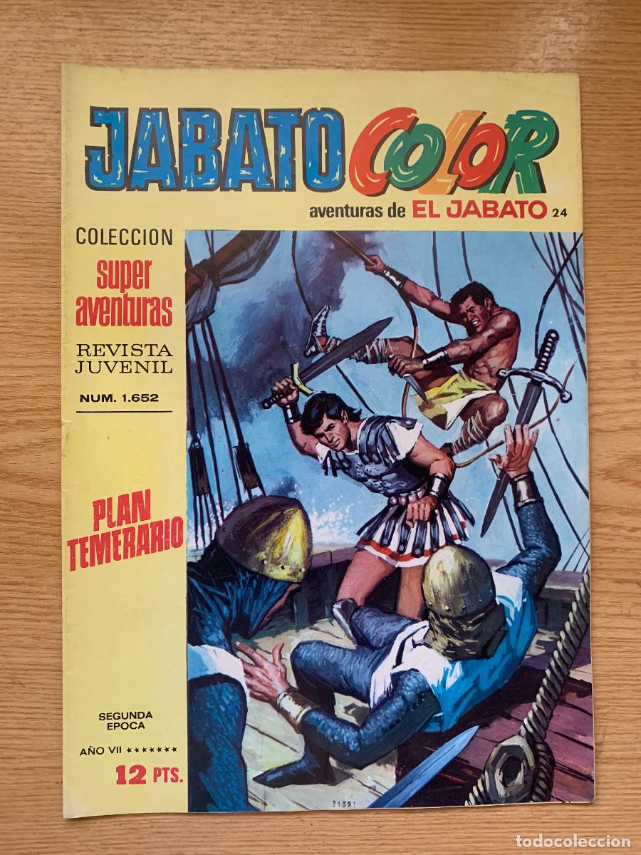 Tebeos: Jabato Color n&ordm; 24 / Superaventuras 1652 - Segunda &Eacute;poca - D4 Excelente Estado