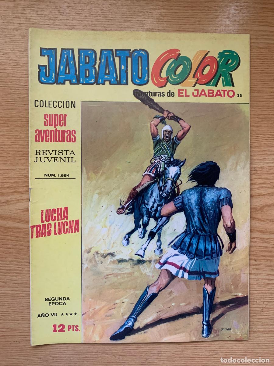 Tebeos: Jabato Color n&ordm; 25 / Superaventuras 1654 - Segunda &Eacute;poca - D4 Excelente Estado