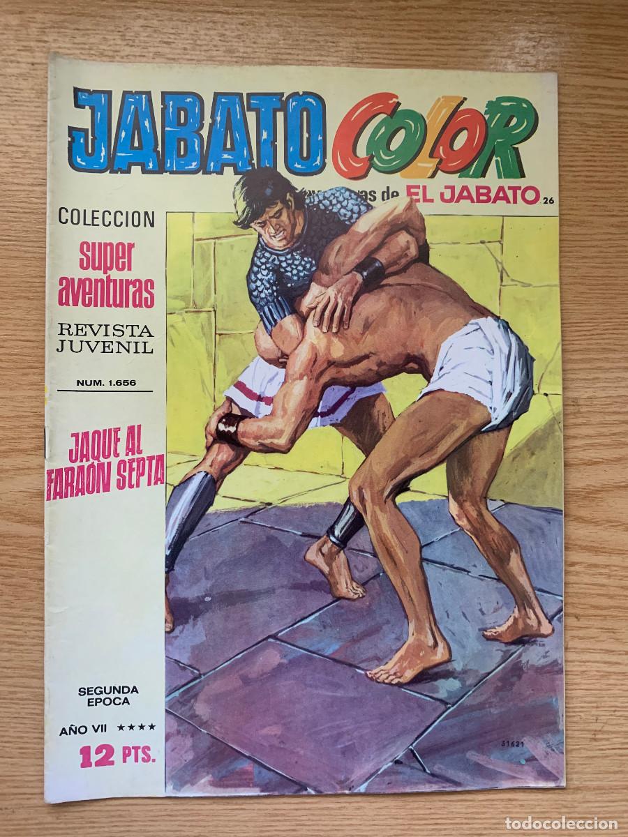 Tebeos: Jabato Color n&ordm; 26 / Superaventuras 1656 - Segunda &Eacute;poca - D4 Excelente Estado