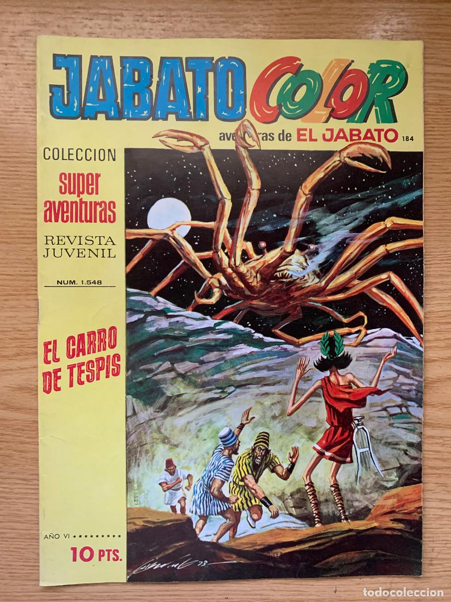 Tebeos: Jabato Color n&ordm; 184 / Superaventuras 1548 - Primera &Eacute;poca - D4 Excelente Estado