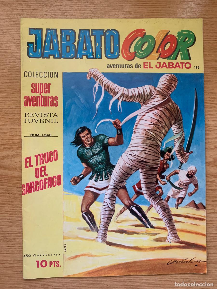 Tebeos: Jabato Color n&ordm; 183 / Superaventuras 1546 - Primera &Eacute;poca - D4 Excelente Estado