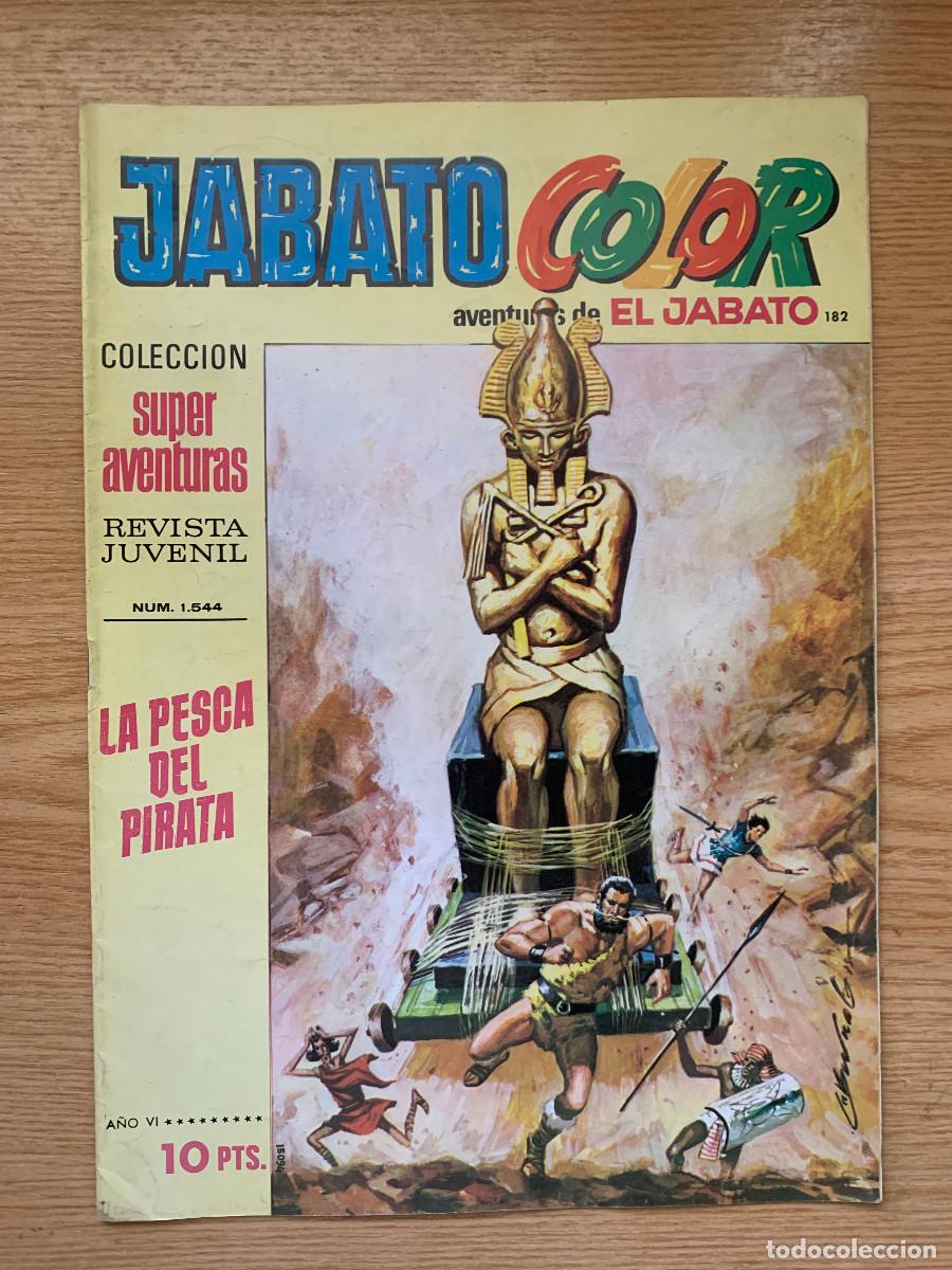 Tebeos: Jabato Color n&ordm; 182 / Superaventuras 1544 - Primera &Eacute;poca