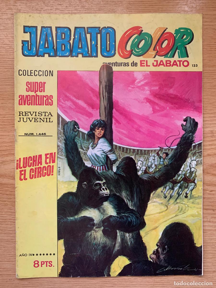 Tebeos: Jabato Color n&ordm; 133 / Superaventuras 1446 - Primera &Eacute;poca