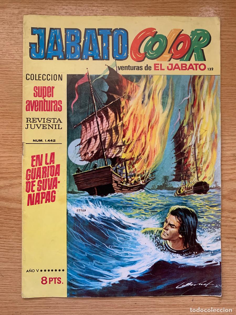 Tebeos: Jabato Color n&ordm; 132 / Superaventuras 1442 - Primera &Eacute;poca - Muy Buen Estado