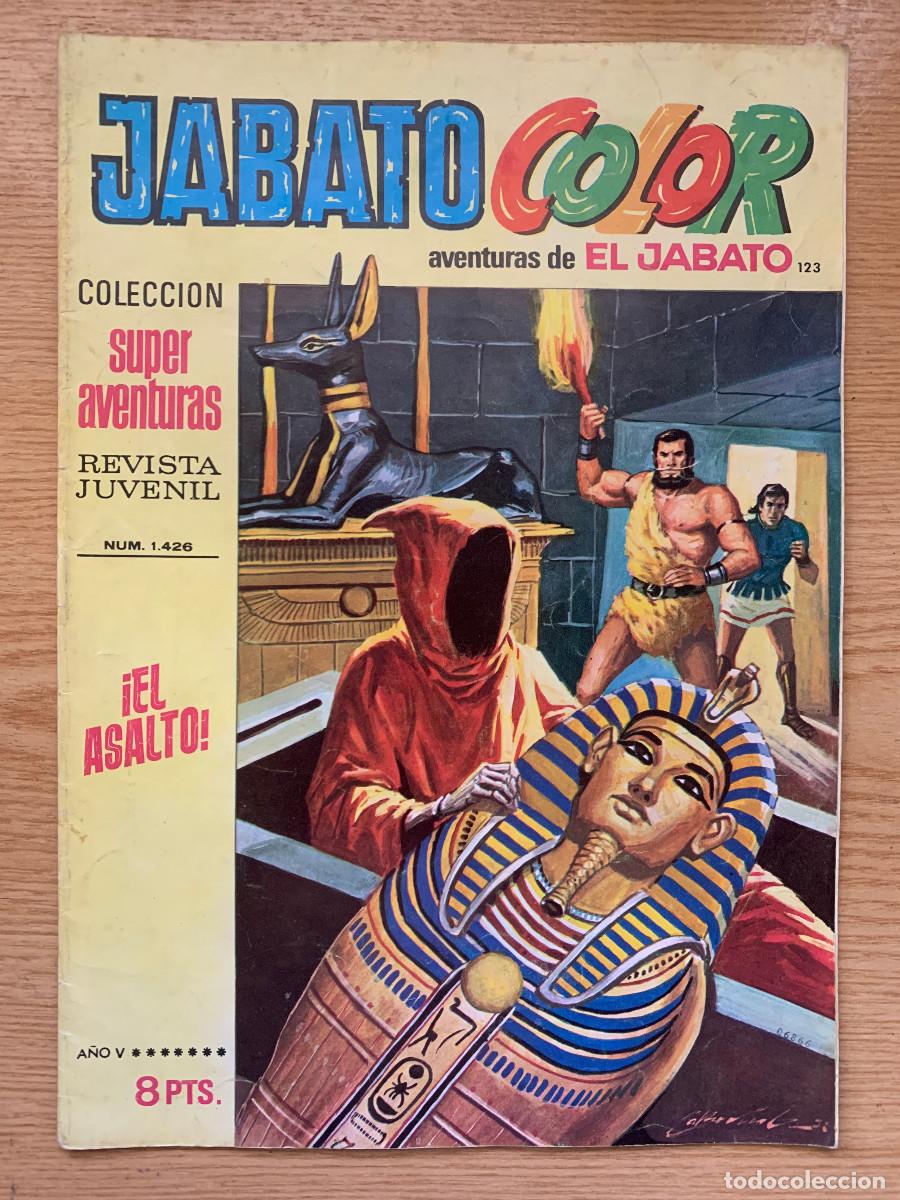 Tebeos: Jabato Color n&ordm; 123 / Superaventuras 1426 - Primera &Eacute;poca