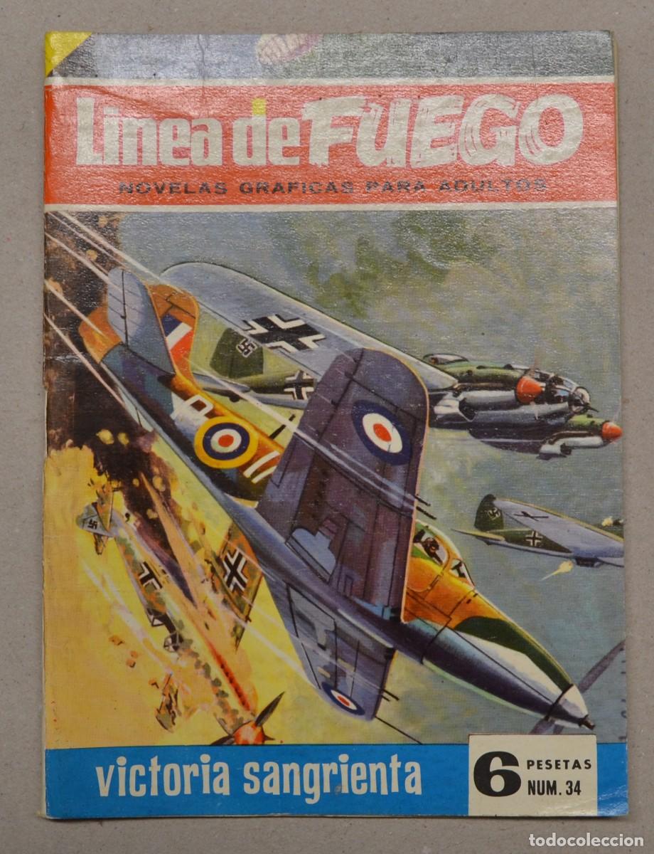 Tebeos: LINEA DE FUEGO - VICTORIA SANGRIENTA - LOTE 009