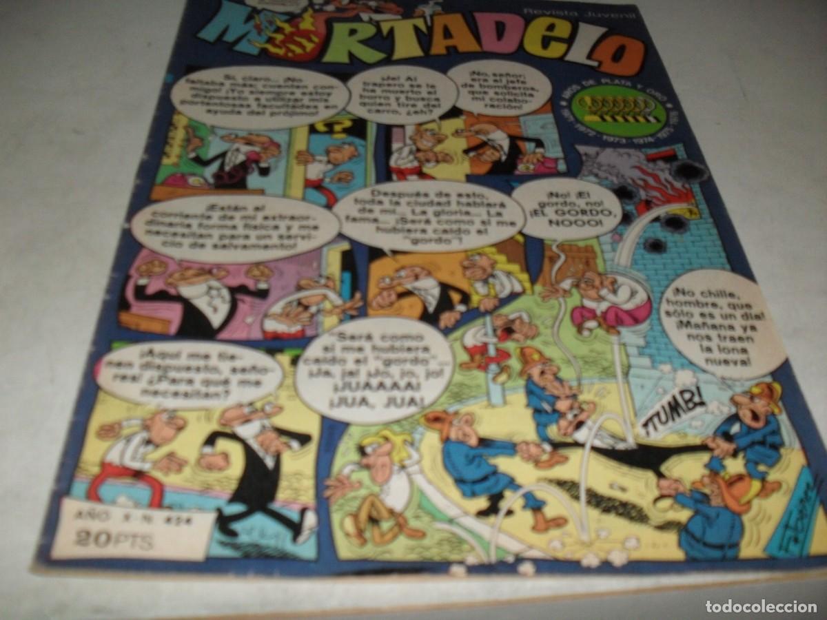 Tebeos: MORTADELO N&ordm; 424,CON EL CORSARIO DE HIERRO.DE 645,BRUGUERA,1970