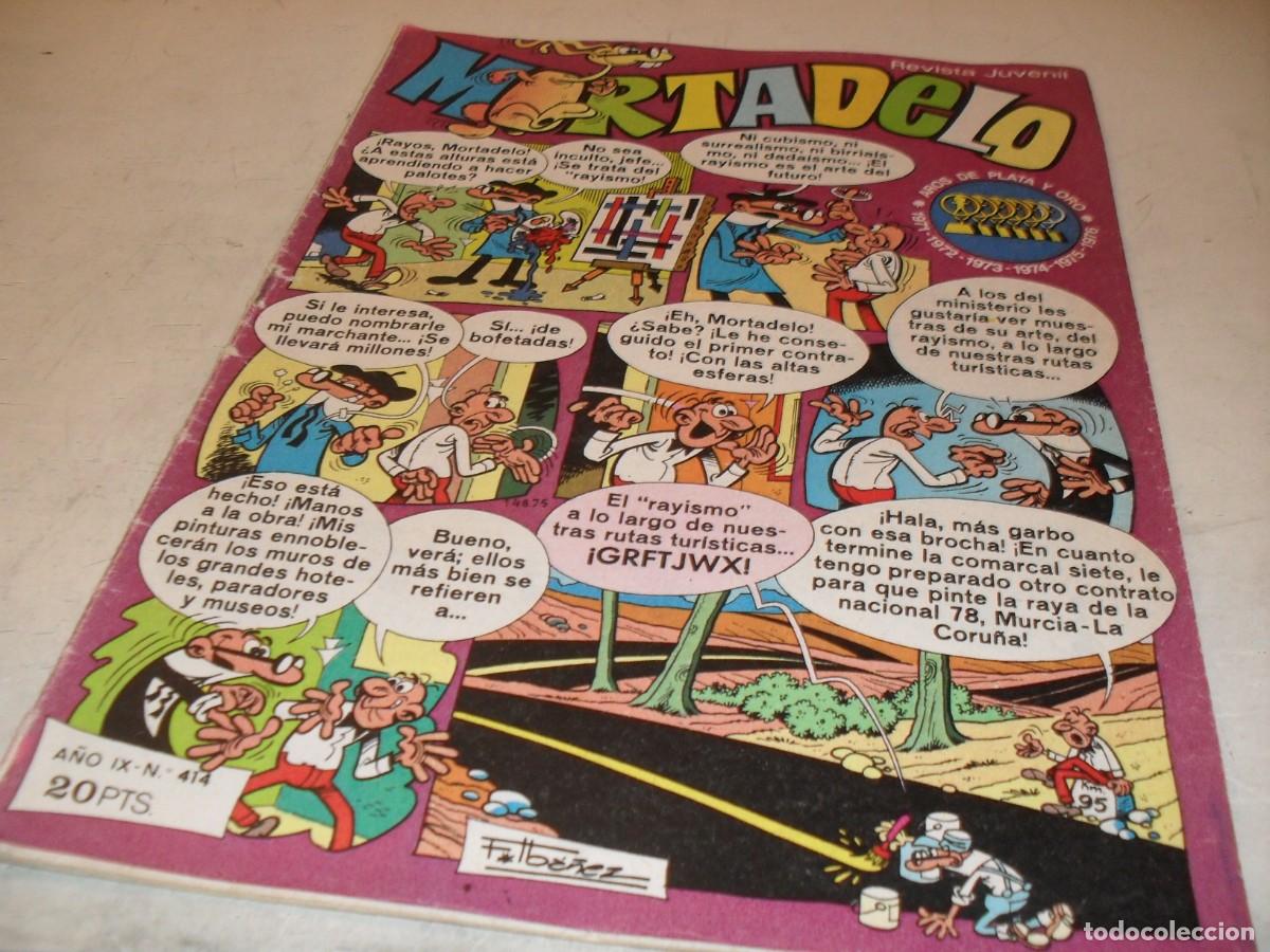 Tebeos: MORTADELO N&ordm; 414,EN INTERIOR PUBLICIDAD DE LA ABEJA MAYA.DE 645,BRUGUERA,1970