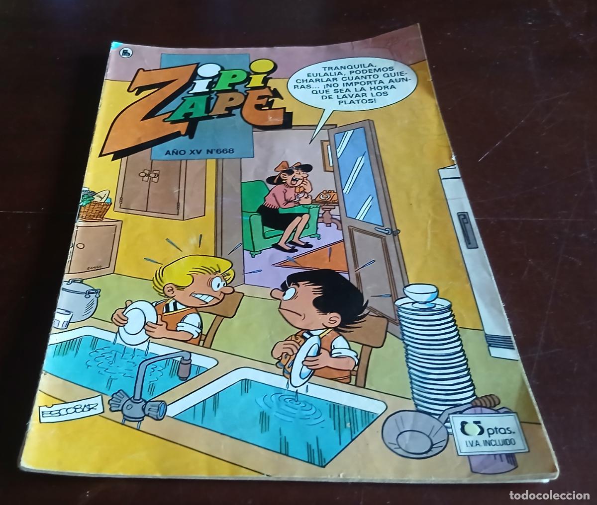 Tebeos: ZIPI Y ZAPE N&ordm; 668 - BRUGUERA