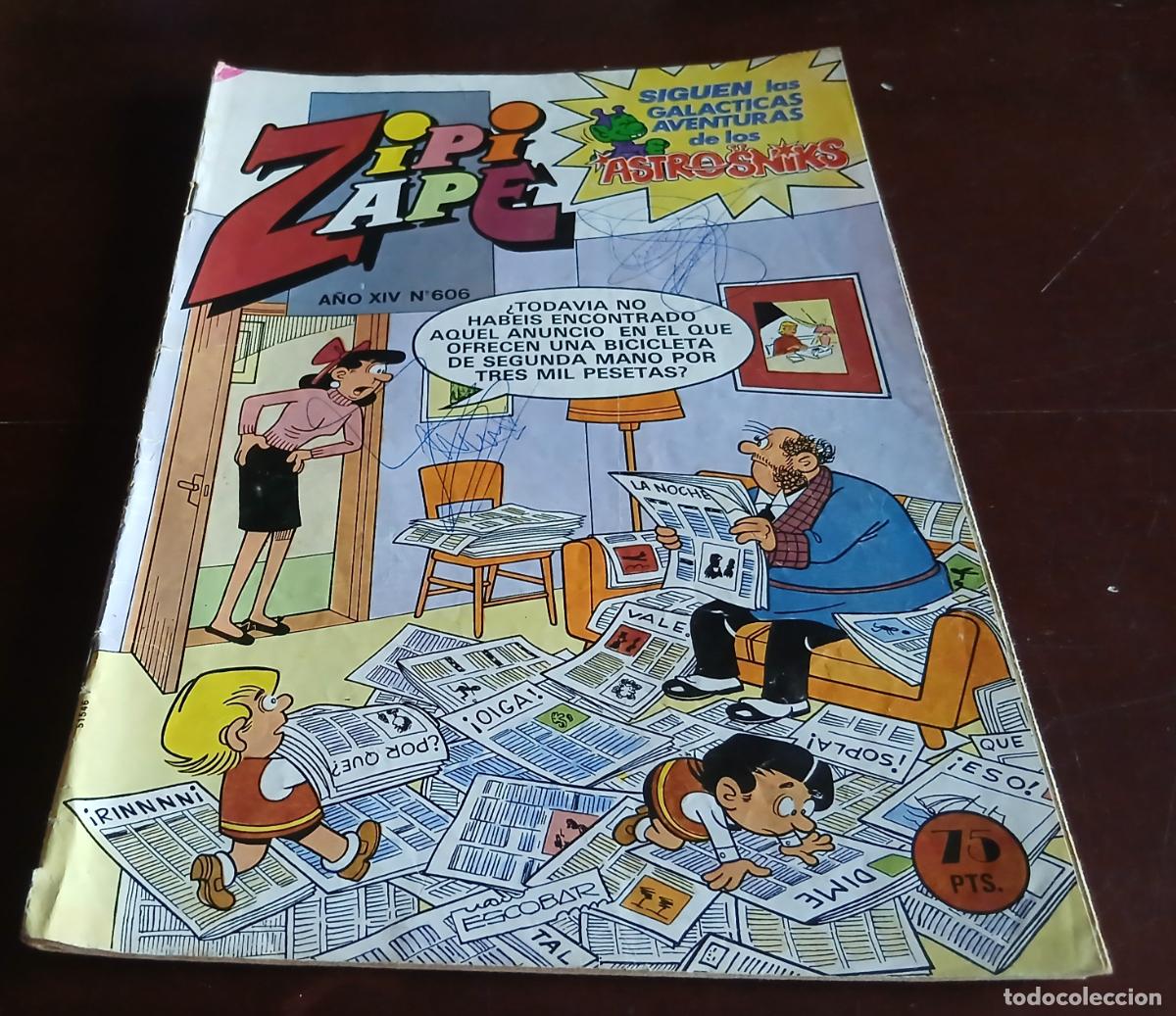 Tebeos: ZIPI Y ZAPE N&ordm; 606 - BRUGUERA