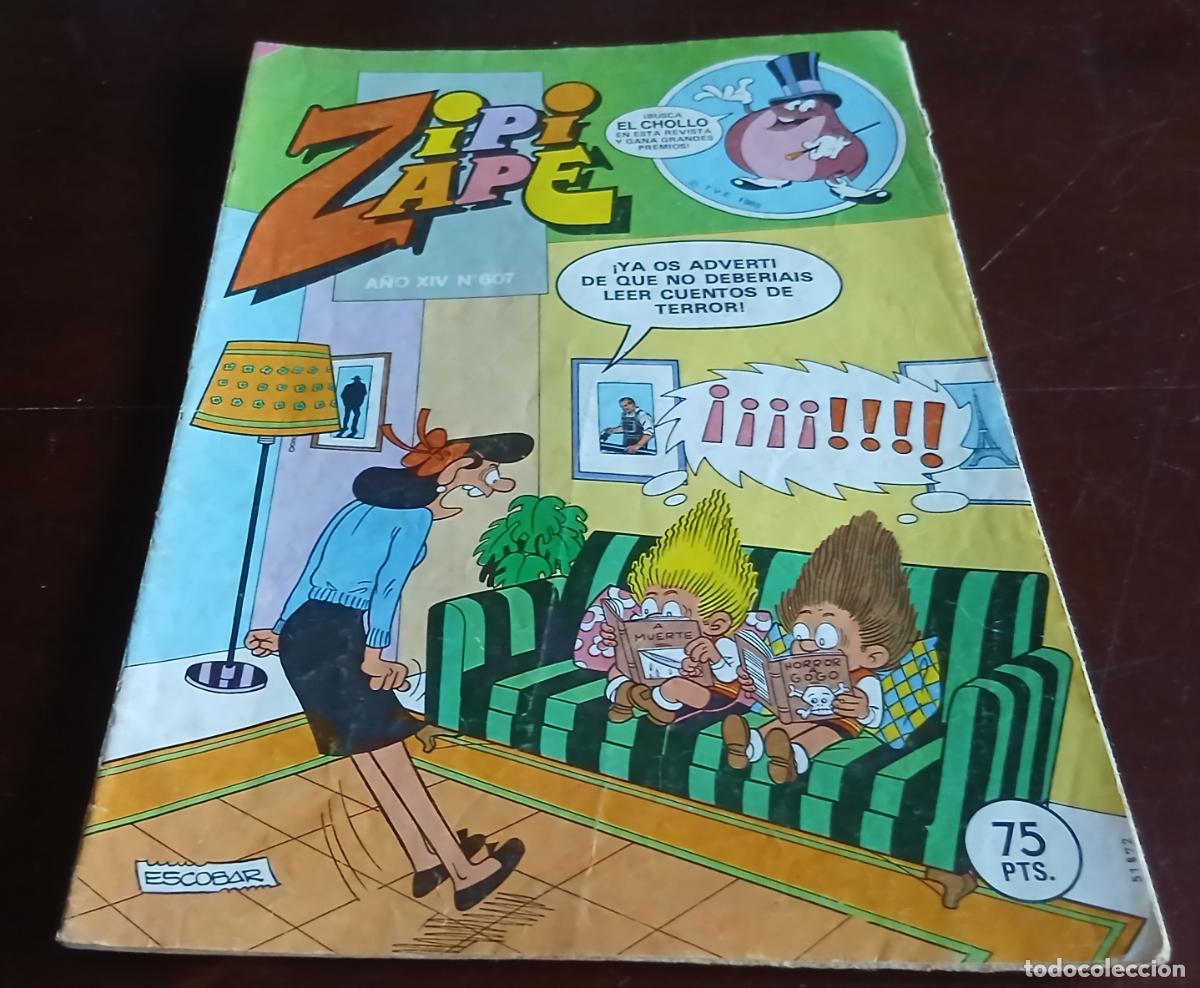 Tebeos: ZIPI Y ZAPE N&ordm; 607 - BRUGUERA