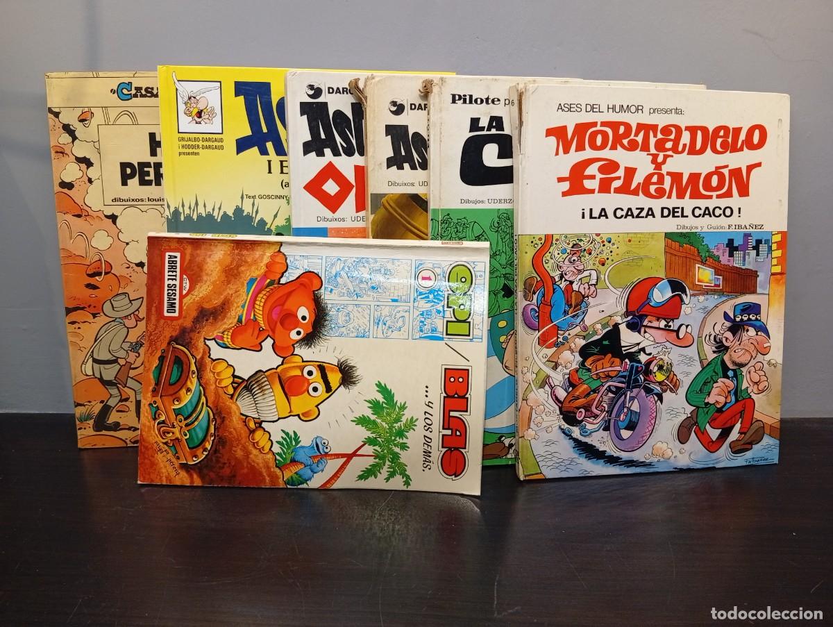 Tebeos: LOTE COMICS ASTERIX,ASES DEL HUMOR,EPI Y BLAS-TEBEOS EDITORIAL DARGAUD,PILOTE,BRUGUERA-