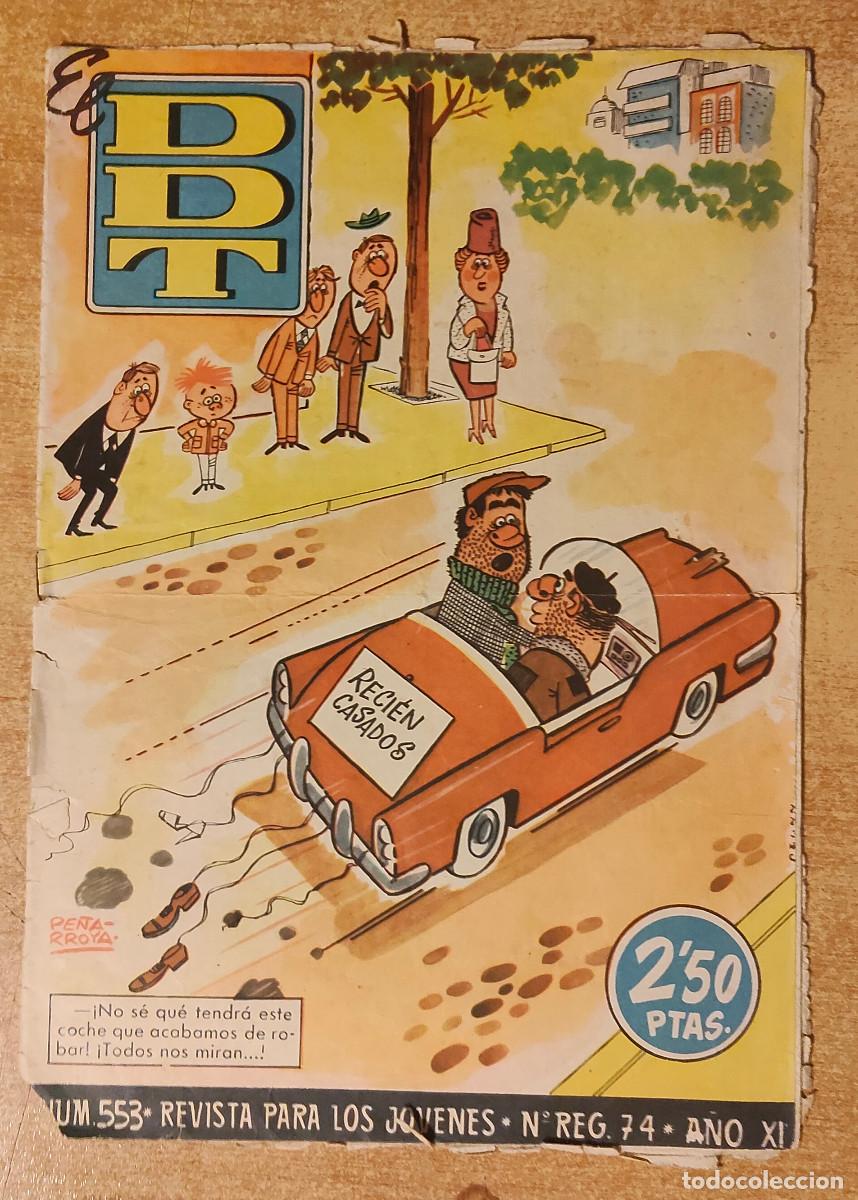 Tebeos: TEBEO EL DDT ED. BRUGUERA REVISTA HUMORISTICA N&ordm; 553