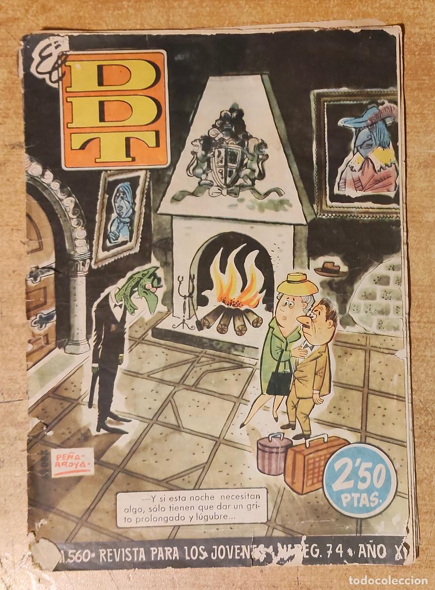 Tebeos: TEBEO EL DDT ED. BRUGUERA REVISTA HUMORISTICA N&ordm; 560 - a&ntilde;o 1962