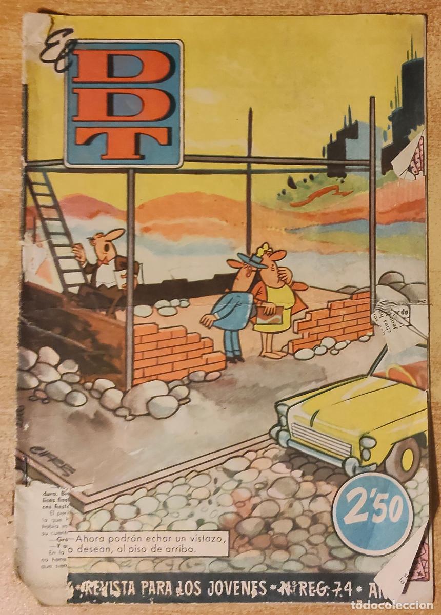 Tebeos: TEBEO EL DDT ED. BRUGUERA REVISTA HUMORISTICA N&ordm; 554 - a&ntilde;o 1962