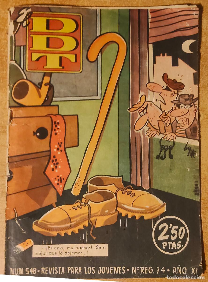 Tebeos: TEBEO EL DDT ED. BRUGUERA REVISTA HUMORISTICA N&ordm; 548