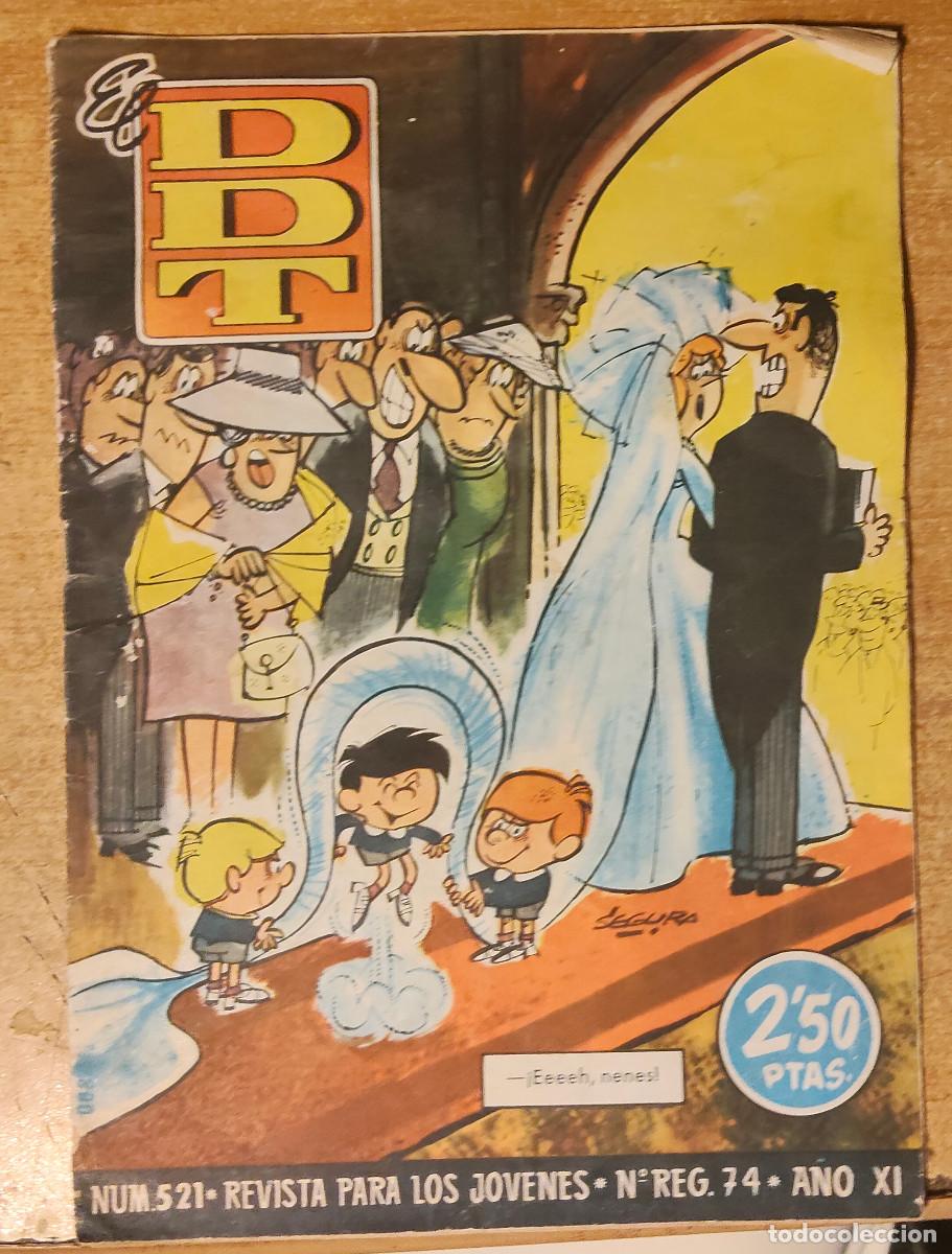 Tebeos: TEBEO EL DDT ED. BRUGUERA REVISTA HUMORISTICA N&ordm; 521