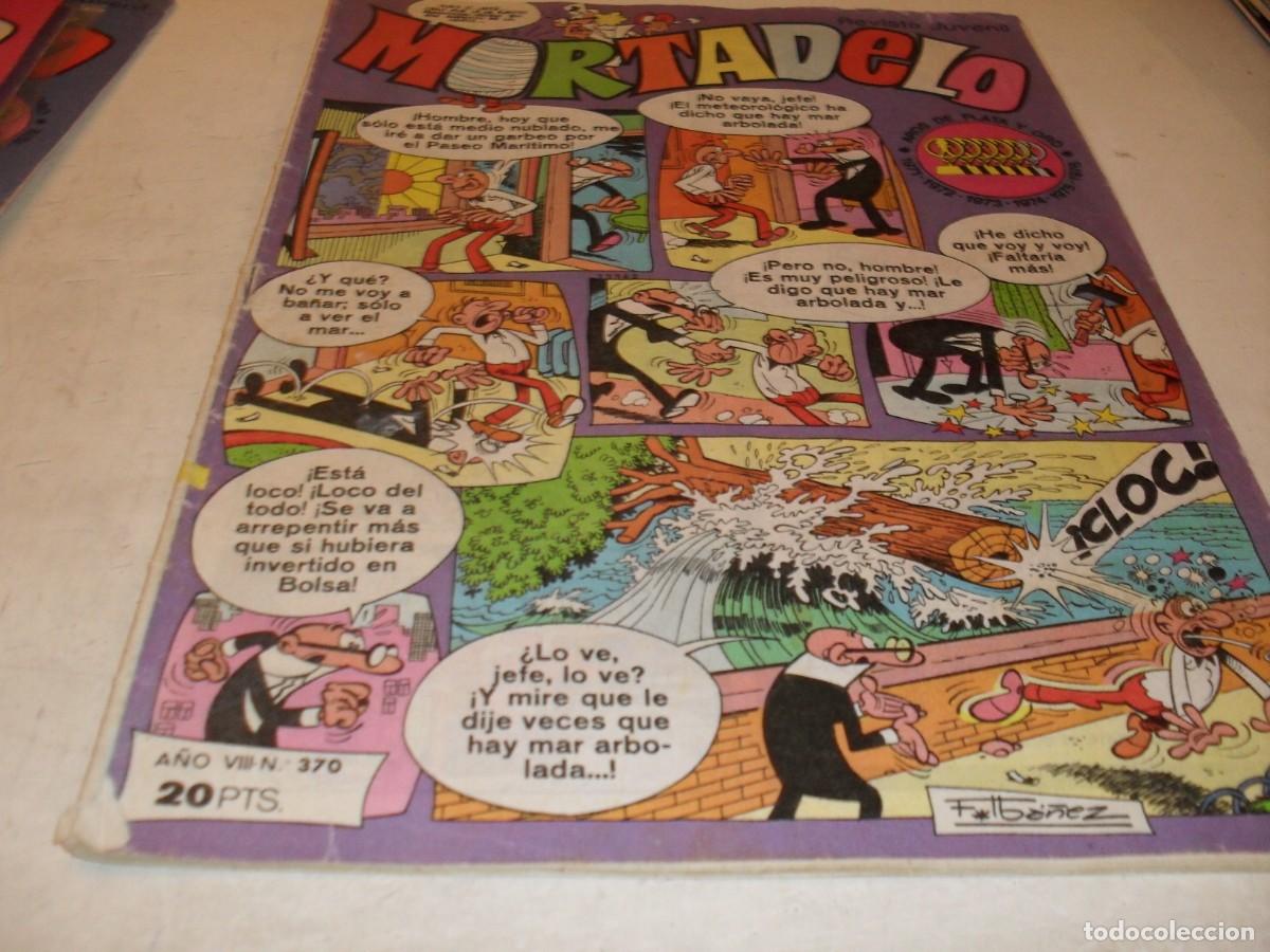 Tebeos: MORTADELO N&ordm; 370,CON PUBLICIDAD DE AUTO CROSS,DE CONGOST.DE 645,BRUGUERA,1970