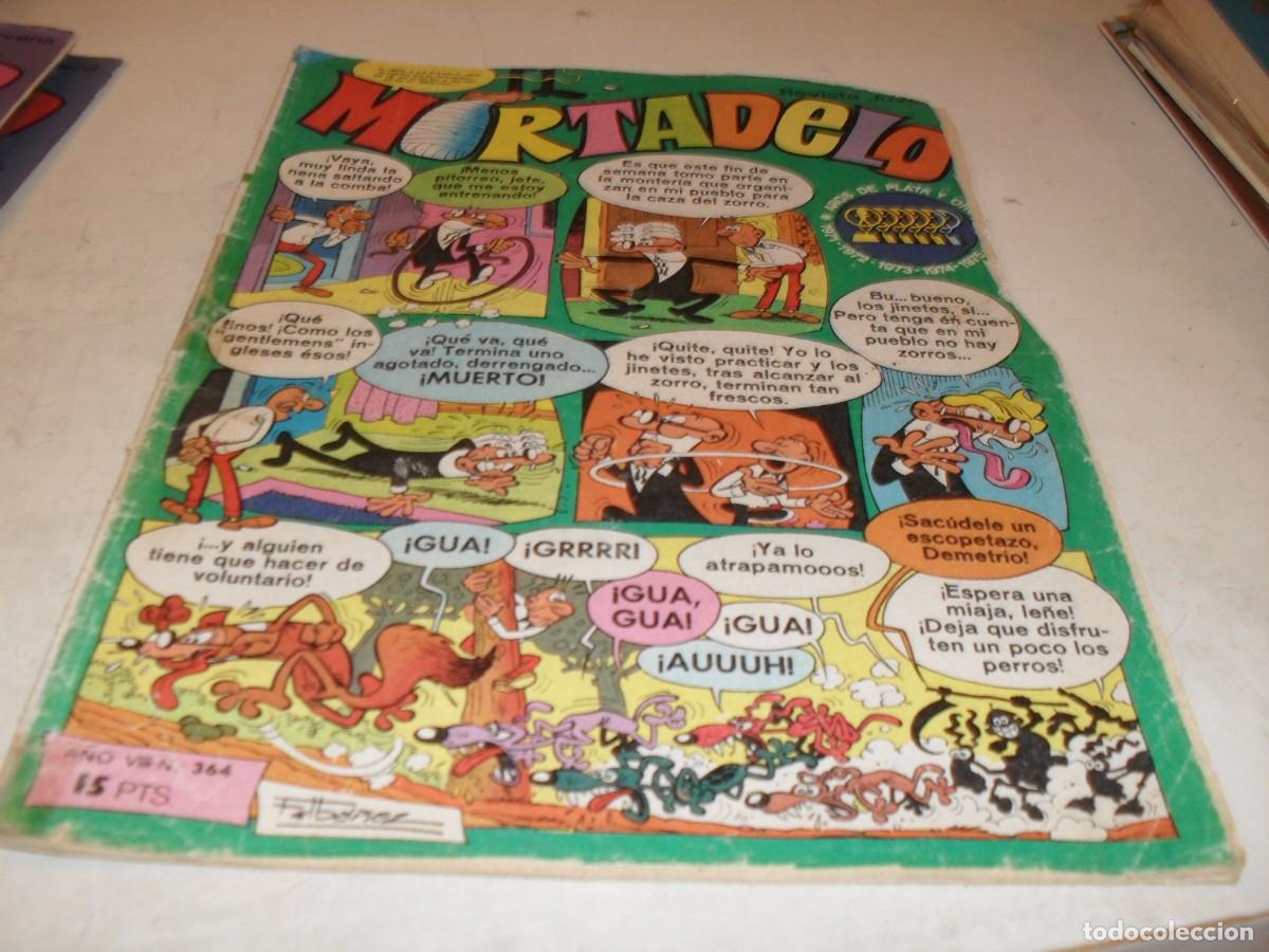 Tebeos: MORTADELO N&ordm; 364,CON PUBLICIDAD DE LAVADITO,DE MU&Ntilde;ECAS BB.DE 645,BRUGUERA,1970