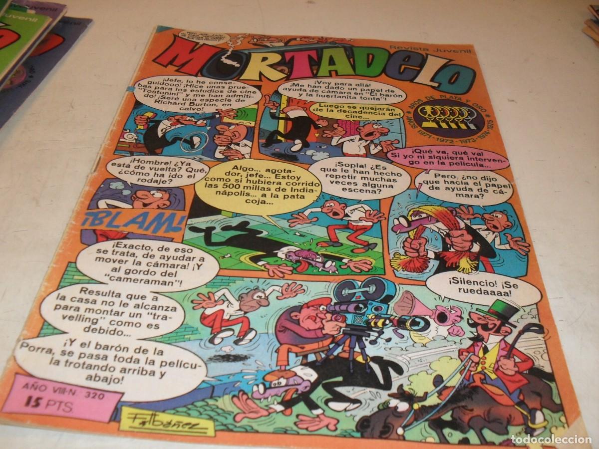 Tebeos: MORTADELO N&ordm; 320,CON PUBLICIDAD DE BIG JIM.DE 645,BRUGUERA,1970