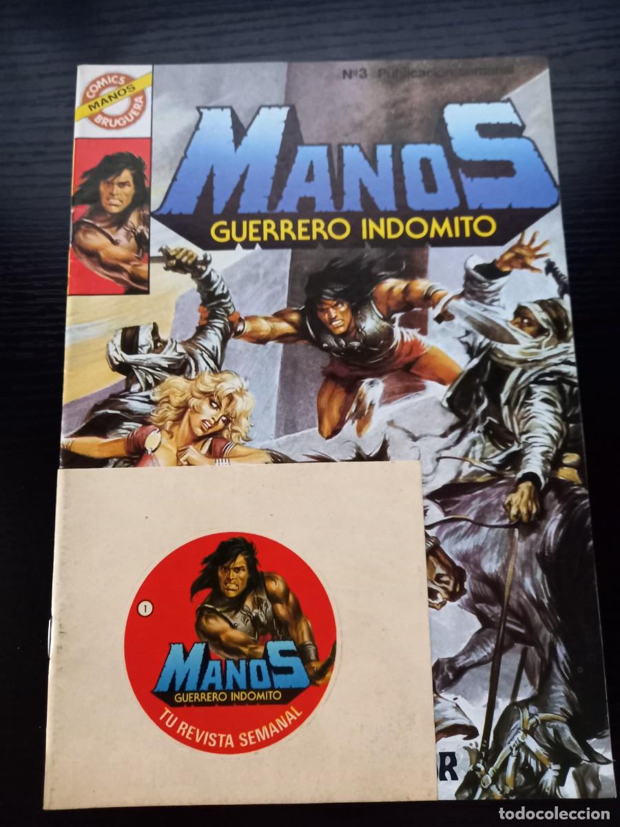 Tebeos: Manos, Guerrero Ind&oacute;mito n&ordm; 3