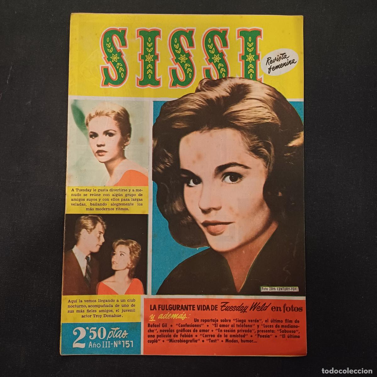 Tebeos: SISSI/REVISTA FEMENINA N&ordm; 151.