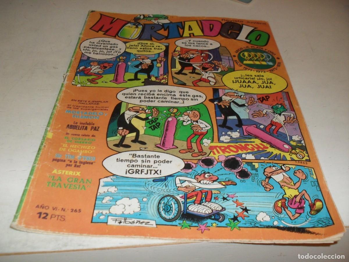 Tebeos: MORTADELO N&ordm; 265,EN INTERIOR CARTA A LOS REYES MAGOS,DE 645,BRUGUERA,1970