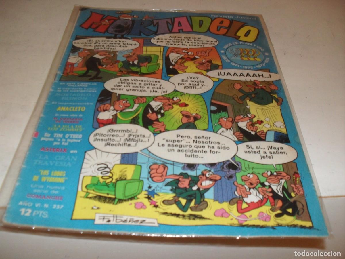 Tebeos: MORTADELO N&ordm; 257,EN CONTRAPORTADA PUBLICIDAD DE HEIDI,DE 645,BRUGUERA,1970