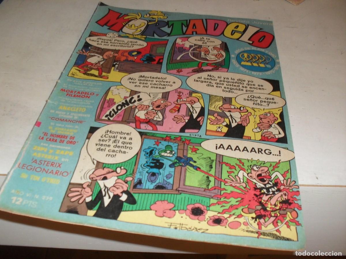 Tebeos: MORTADELO N&ordm; 239,EN CONTRAPORTADA PUBLICIDAD DE BABY MOCOSETE,DE 645,BRUGUERA,1970