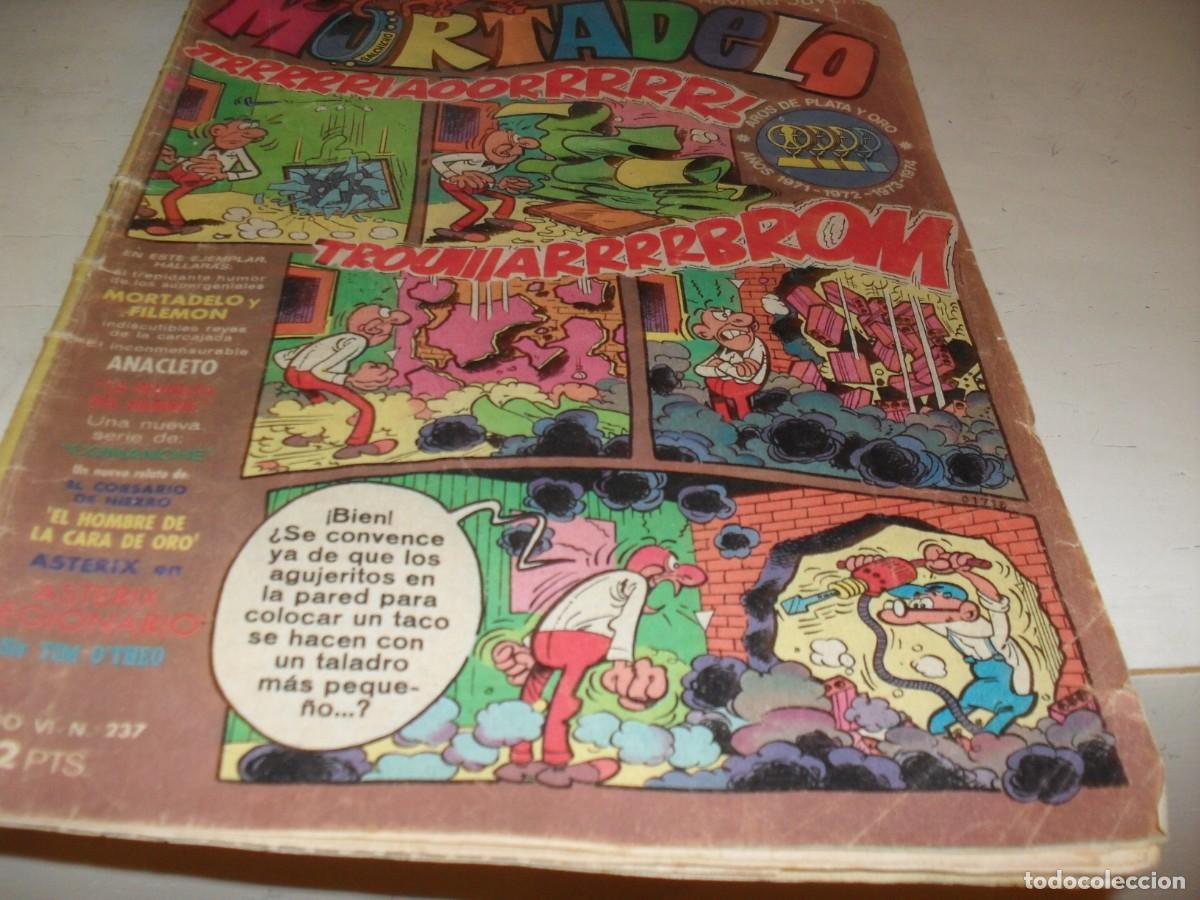 Tebeos: MORTADELO N&ordm; 237,EN INTERIOR PUBLICIDAD DE BABY MOCOSETE,DE 645,BRUGUERA,1970