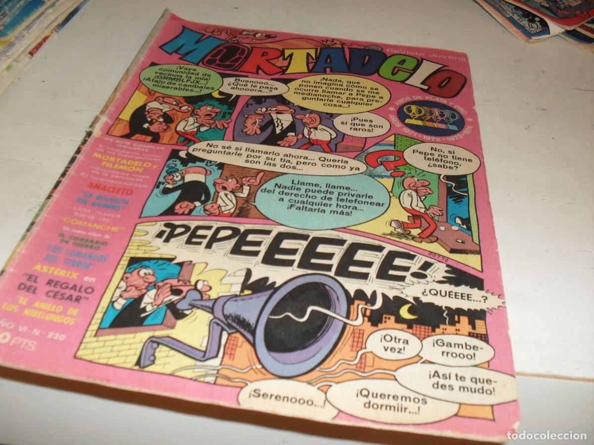 Tebeos: MORTADELO N&ordm; 230,CON SIR TIM O'THEO:LA PESQUISA DEL SIR,DE 645,BRUGUERA,1970