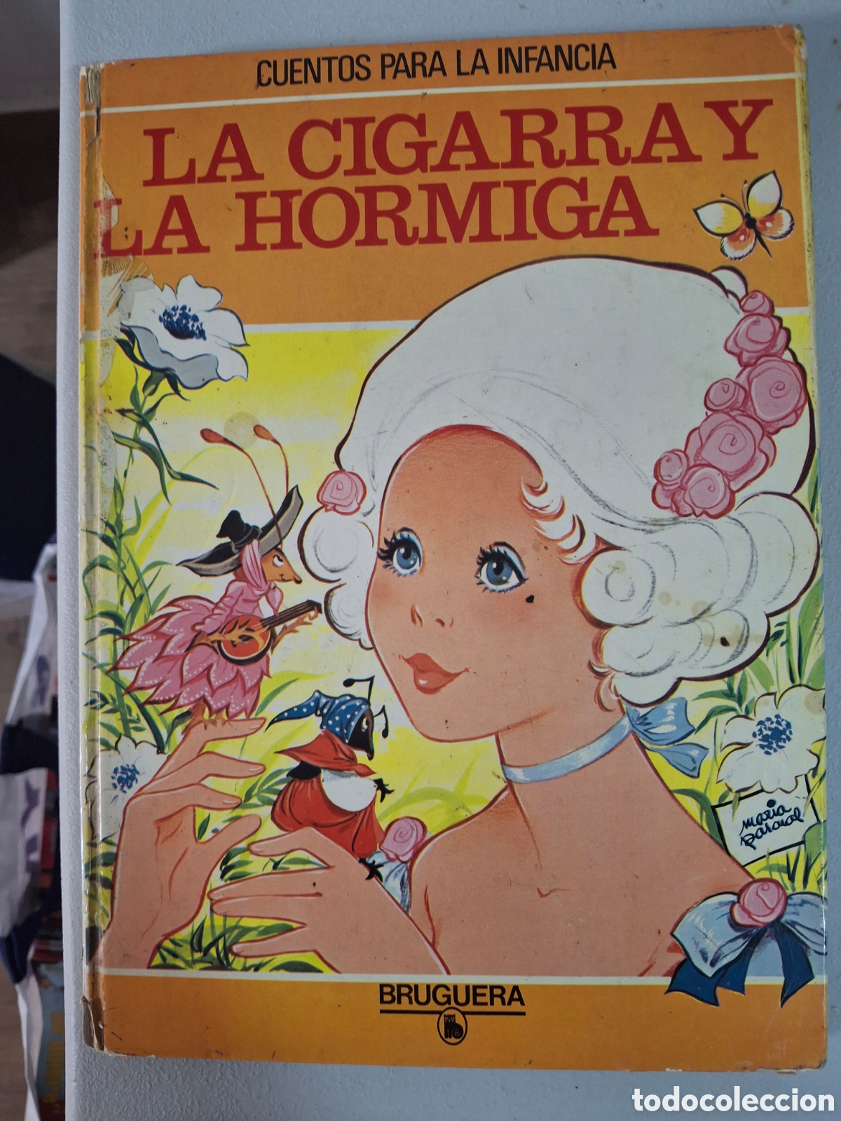 Tebeos: Cuentos para la infancia bruguera maria pascual la hormiga y la cigarra